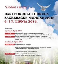 Dani pokreta i udruga Zagrebačke nadbiskupije